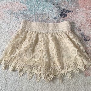 Cottagecore Soft Living Crochet Shorts